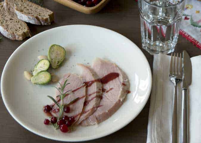 Savustettu kalkkunan koipireisi